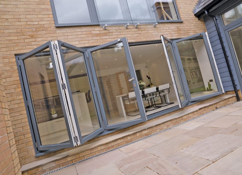 aluminium doors bi fold cambridgeshire